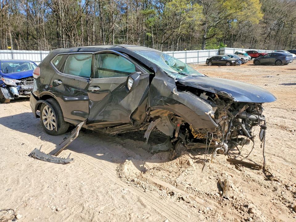 2015 Nissan Rogue VIN KNMAT2MT6FP502801 COPART salvage auction — ALL OVER, GA - BILL OF SALE - PARTS ONLY, sold $250 on 2026-07-31 (photo 4)