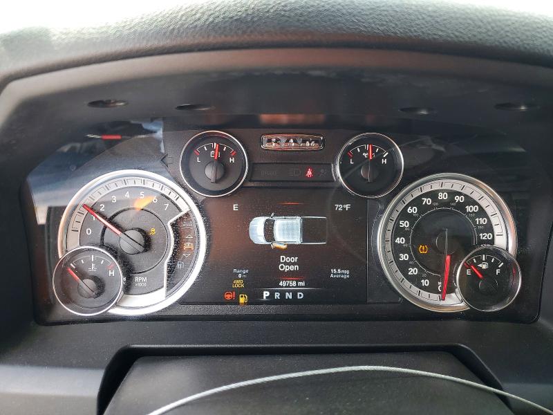2024 Ram 1500 VIN 1C6RR7KT4RS130238 COPART salvage auction — SIDE, Tx - Salvage Vehicle Title, sold $12,600 on 2026-07-10 (photo 9)