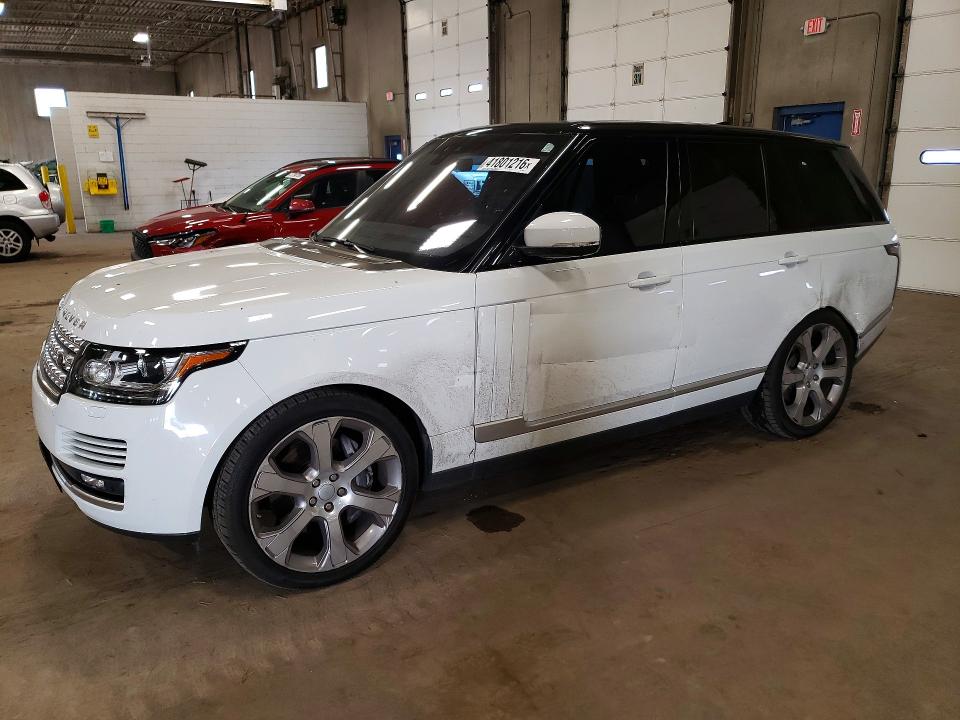 2017 Land rover RANGE ROVER VIN SALGS2FE6HA326097 COPART salvage auction — SIDE, Wa - Vehicle Cert Of Ownership-Titl, sold $5,200 on 2026-07-09 (photo 1)