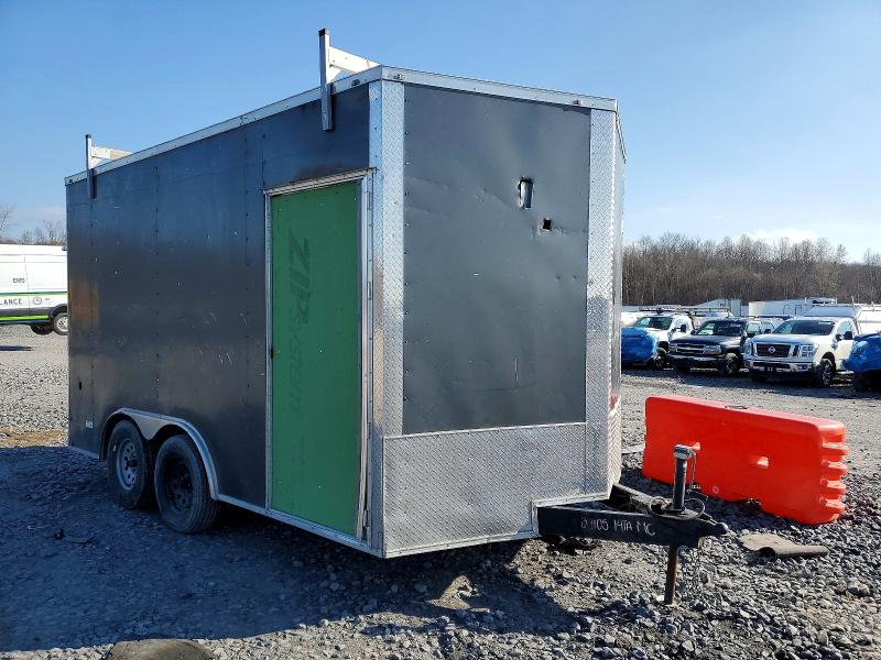 2022 Quality cargo Trailer VIN 50ZBE142XNN037105 COPART salvage auction — SIDE, CT, sold $2,350 on 2026-07-08 (photo 1)