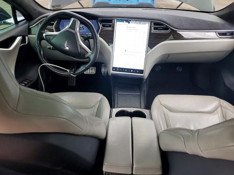2015 Tesla Model s VIN 5YJSA1E43FF118352 COPART salvage auction — FRONT END, Pa - Certificate Of Salvage, sold $3,450 on 2026-07-09 (photo 8)