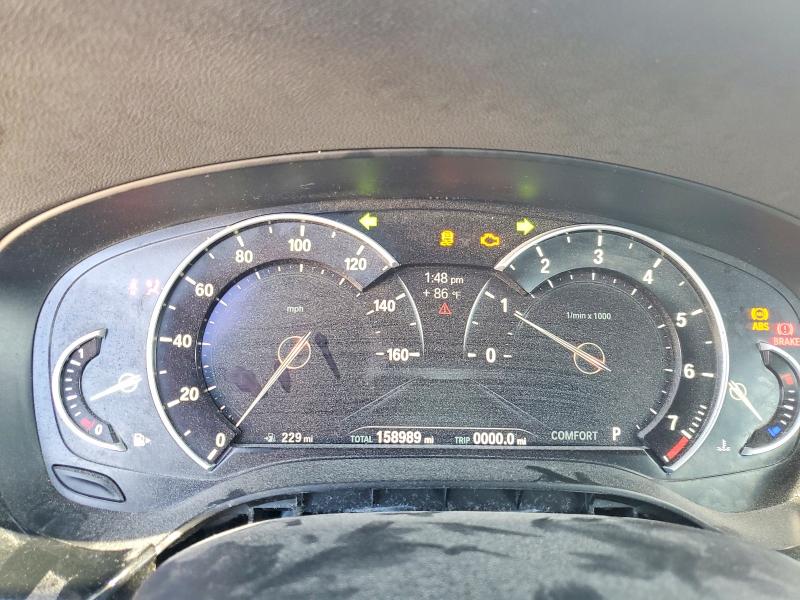 2017 BMW 5 series VIN WBAJA5C30HG894005 COPART salvage auction — NORMAL WEAR, Tx - Certificate Of Title, sold $6,500 on 2026-07-21 (photo 9)