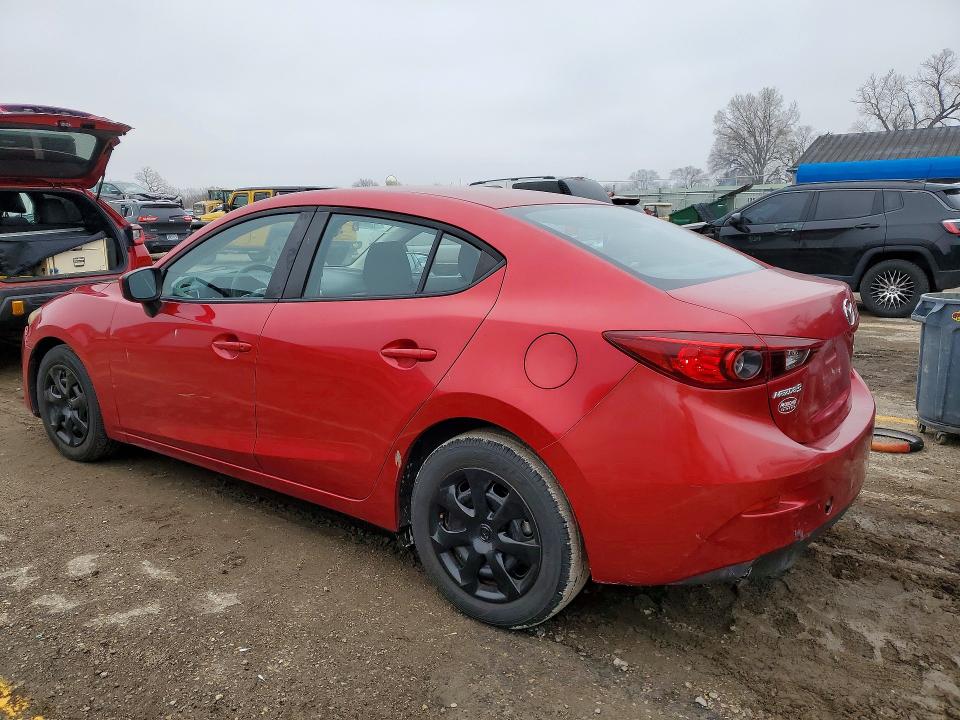 2014 Mazda 3 VIN JM1BM1U70E1203370 COPART salvage auction — SIDE, Ks - Cert Of Title-Salvage, sold $175 on 2026-07-22 (photo 2)