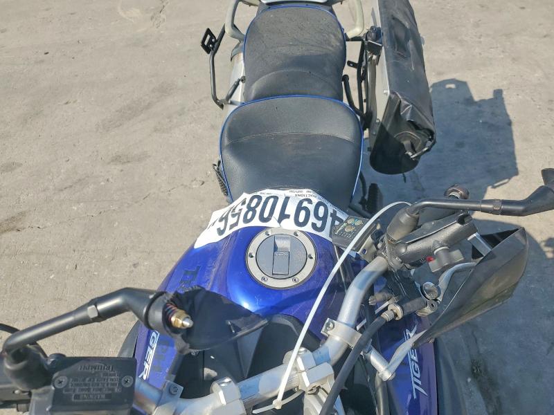 2013 Triumph motorcycle Tiger VIN SMTE05BF5DT577214 COPART salvage auction — SIDE, CA - SALVAGE CERTIFICATE, sold $350 on 2026-08-31 (photo 5)