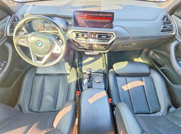 2022 BMW X3 VIN WBX57DP05NN145062 COPART salvage auction — FRONT END, Tx - Certificate Of Title, sold $13,000 on 2026-07-02 (photo 8)