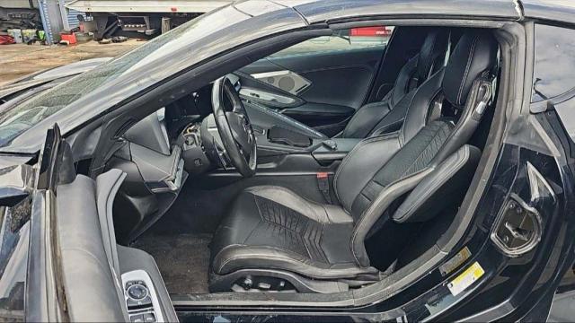 2021 Chevrolet Corvette VIN 1G1YB2D46M5106587 COPART salvage auction — ALL OVER, TX - CERTIFICATE OF TITLE (P), sold $16,800 on 2024-04-05 (photo 5)