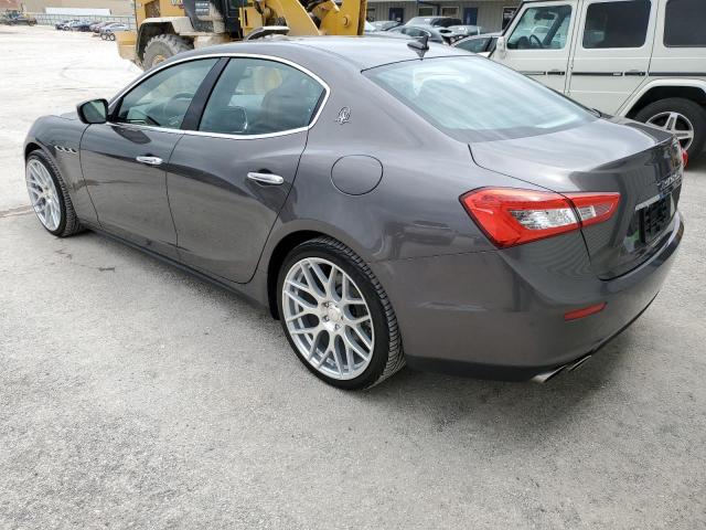 2017 Maserati Ghibli VIN ZAM57XSA9H1206127 COPART salvage auction — NORMAL WEAR, Salvage Title, sold $31,750 on 2024-05-22 (photo 2)