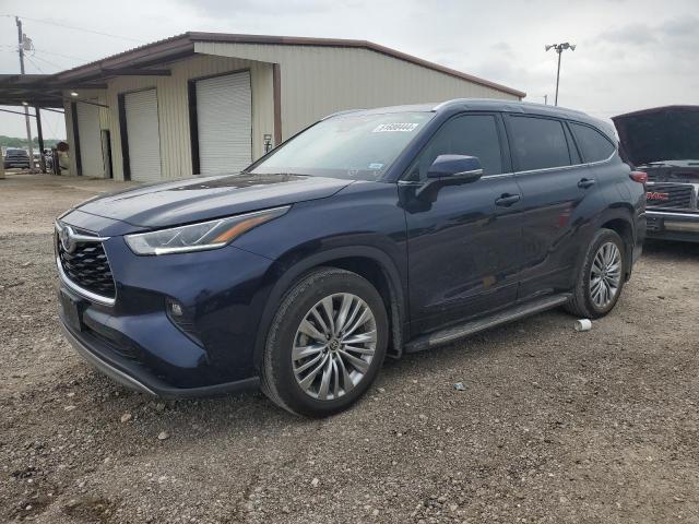 2023 Toyota Highlander VIN 5TDFARAH1PS523955 COPART salvage auction — HAIL, Tx - Certificate Of Title, sold $38,250 on 2026-07-08 (photo 1)