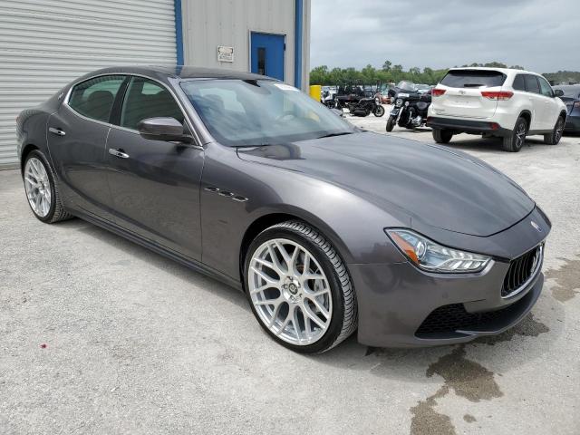 2017 Maserati Ghibli VIN ZAM57XSA9H1206127 COPART salvage auction — NORMAL WEAR, Salvage Title, sold $31,750 on 2024-05-22 (photo 4)