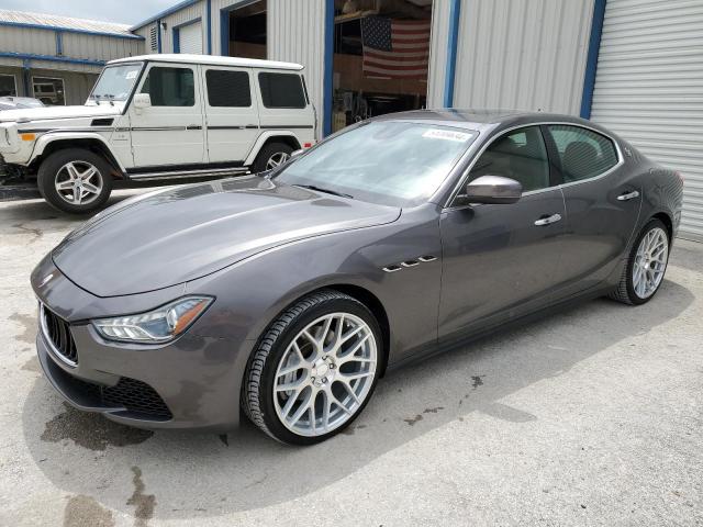 2017 Maserati Ghibli VIN ZAM57XSA9H1206127 COPART salvage auction — NORMAL WEAR, Salvage Title, sold $31,750 on 2024-05-22 (photo 1)