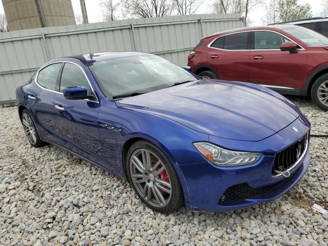 2015 Maserati Ghibli VIN ZAM57RTA7F1139129 COPART salvage auction — MECHANICAL, MI - , sold $3,200 on 2024-04-25 (photo 4)