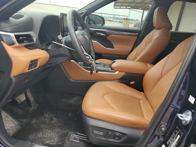 2023 Toyota Highlander VIN 5TDFARAH1PS523955 COPART salvage auction — HAIL, Tx - Certificate Of Title, sold $38,250 on 2026-07-08 (photo 7)