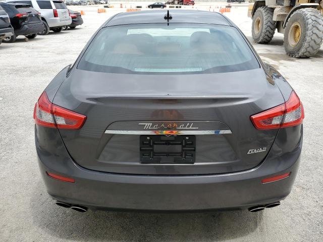 2017 Maserati Ghibli VIN ZAM57XSA9H1206127 COPART salvage auction — NORMAL WEAR, Salvage Title, sold $31,750 on 2024-05-22 (photo 6)