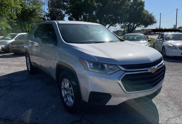2019 CHEVROLET TRAVERSE VIN 1GNERFKW0KJ315773 COPART salvage auction — MINOR DENT/SCRATCHES, TX - CERT OF TITLE W/SALVAGE HISTOR (P), sold $4,500 on 2024-05-13 (photo 1)