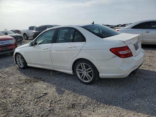 2013 Mercedes-Benz C-Class VIN WDDGF8AB8DR264537 COPART salvage auction — HAIL, KY -, sold $3,450 on 2025-06-12 (photo 2)