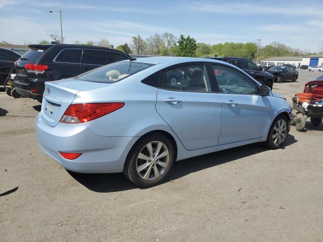 2014 Hyundai Accent VIN KMHCU4AE3EU699770 COPART salvage auction — FRONT END, Nj - Cert Of Title-Salvage, sold $175 on 2026-07-21 (photo 3)