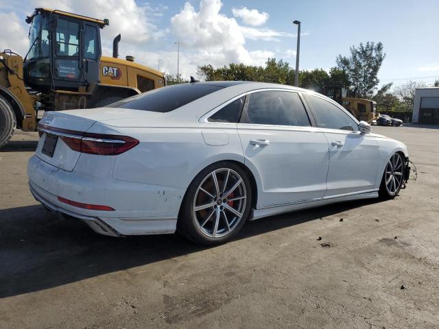 2023 Audi S8 VIN WAULSAF80PN003209 COPART salvage auction — Front End, FL - CERT OF TITLE SLVG REBUILDABLE, sold $23,900 on 2025-07-28 (photo 3)
