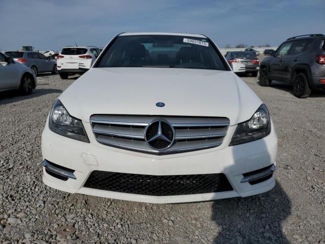 2013 Mercedes-Benz C-Class VIN WDDGF8AB8DR264537 COPART salvage auction — HAIL, KY -, sold $3,450 on 2025-06-12 (photo 5)