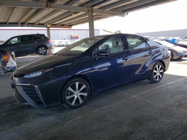 2017 TOYOTA MIRAI VIN JTDBVRBD1HA003218 COPART salvage auction — SIDE, CA - DIS/DLR/EXP ONLY CLEAN TITLE, sold $900 on 2025-05-01 (photo 1)