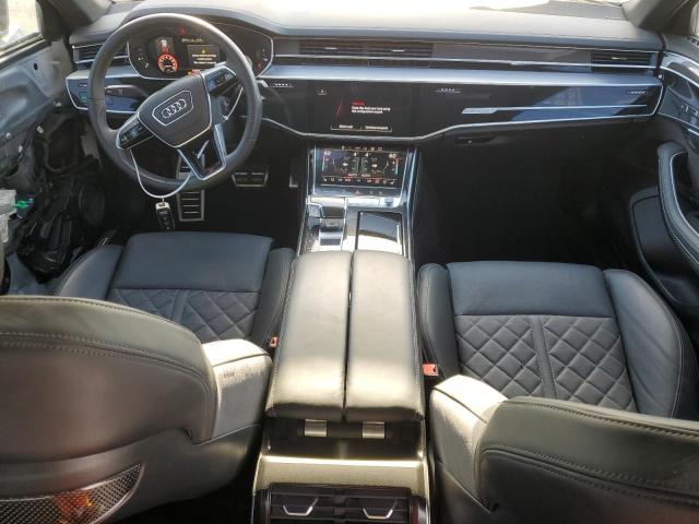 2023 Audi S8 VIN WAULSAF80PN003209 COPART salvage auction — Front End, FL - CERT OF TITLE SLVG REBUILDABLE, sold $23,900 on 2025-07-28 (photo 8)