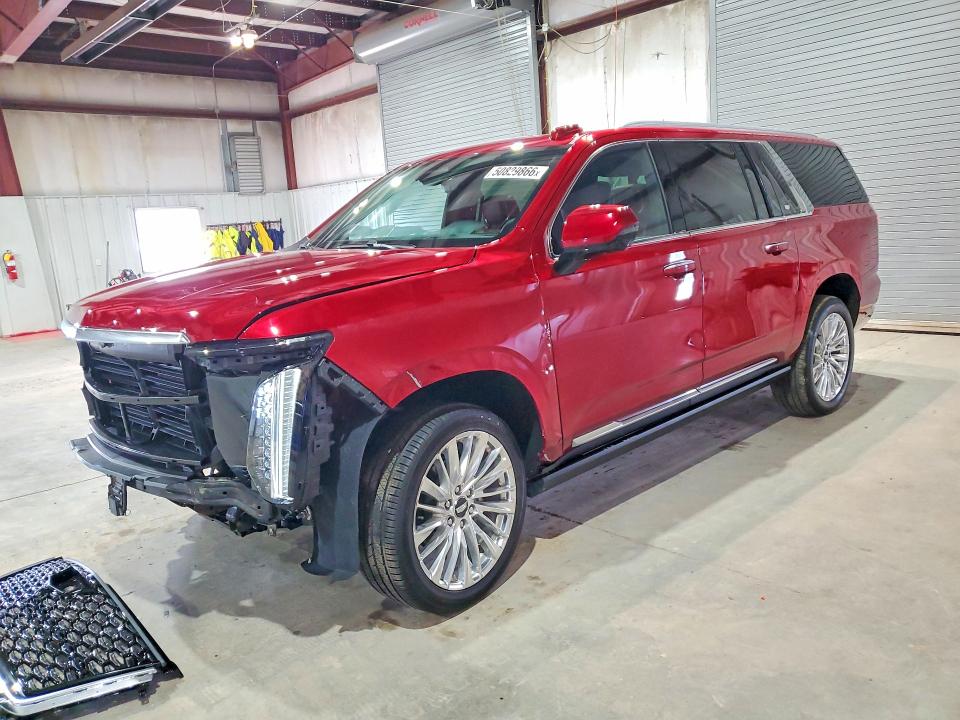 2026 Cadillac Escalade VIN 1GYS9KKL3TR141060 COPART salvage auction — FRONT END, Ny - Mv-907A Salvage Certificate, sold $66,500 on 2026-07-06 (photo 1)