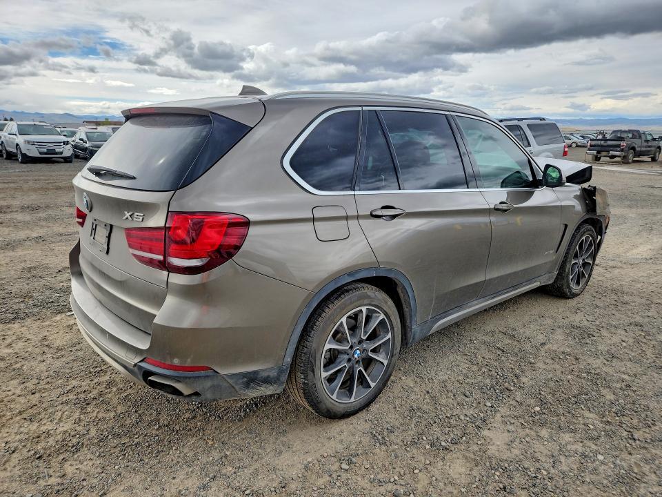 2018 BMW X5 VIN 5UXKR0C52J0X87202 COPART salvage auction — FRONT END, Mt - Salvage Certificate Of A Vehic, sold $3,700 on 2026-07-14 (photo 3)