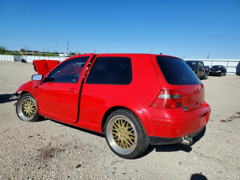 2000 Volkswagen Gti VIN WVWDE21J8YW216550 COPART salvage auction — FRONT END, Ia - Salvage W/Salvage History, sold $100 on 2026-08-05 (photo 2)