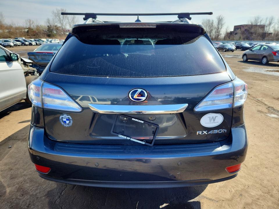 2011 Lexus Rx450 VIN JTJBC1BA0B2043740 COPART salvage auction — MINOR DENT/SCRATCHES, Ct - Certificate Of Title (P), sold $4,450 on 2026-07-27 (photo 6)