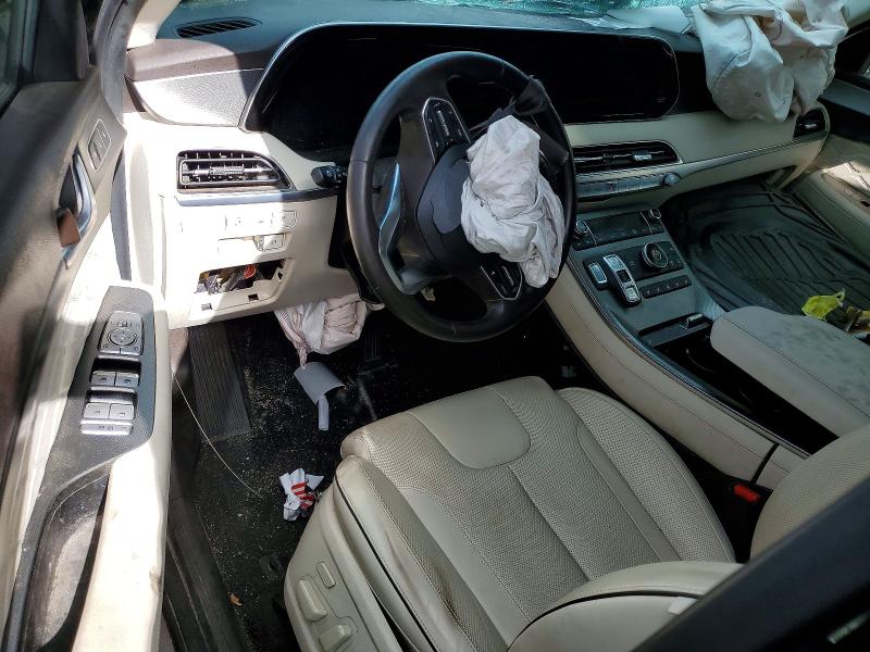2020 Hyundai Palisade VIN KM8R54HEXLU120672 COPART salvage auction — FRONT END, Ca - Dis/Dlr/Exp Only Clean Title, sold $3,900 on 2026-07-29 (photo 8)