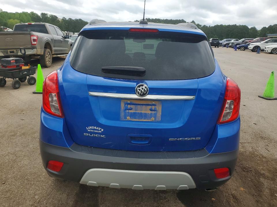 2016 Buick Encore VIN KL4CJASB3GB718200 COPART salvage auction — FRONT END, Ms - Cert Of Title-Salvaged, sold $15 on 2026-07-24 (photo 6)