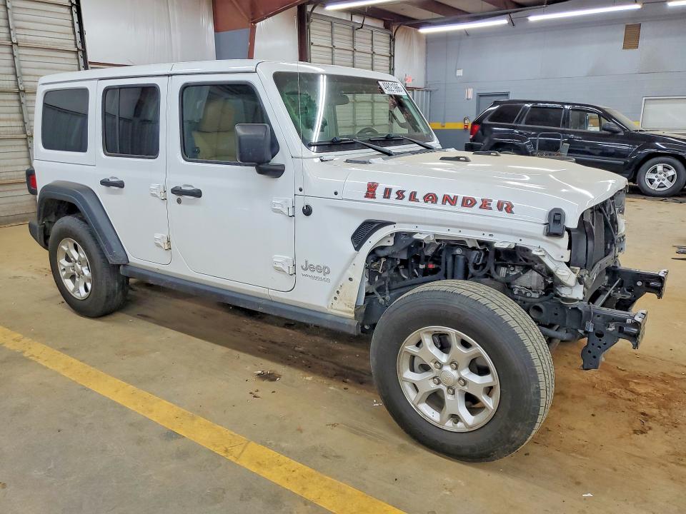 2021 Jeep Wrangler / VIN 1C4HJXDN8MW564478 COPART salvage auction — FRONT END, Nc - Salvage Certificate Of Title, sold $175 on 2026-07-01 (photo 4)