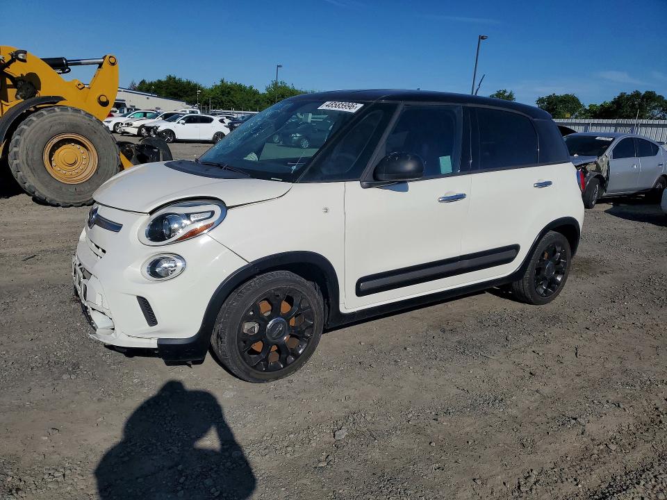 2017 Fiat 500 VIN ZFBCFADH6HZ039073 COPART salvage auction — FRONT END, Ca - Dis/Dlr/Exp Only Clean Title, sold $925 on 2026-07-07 (photo 1)
