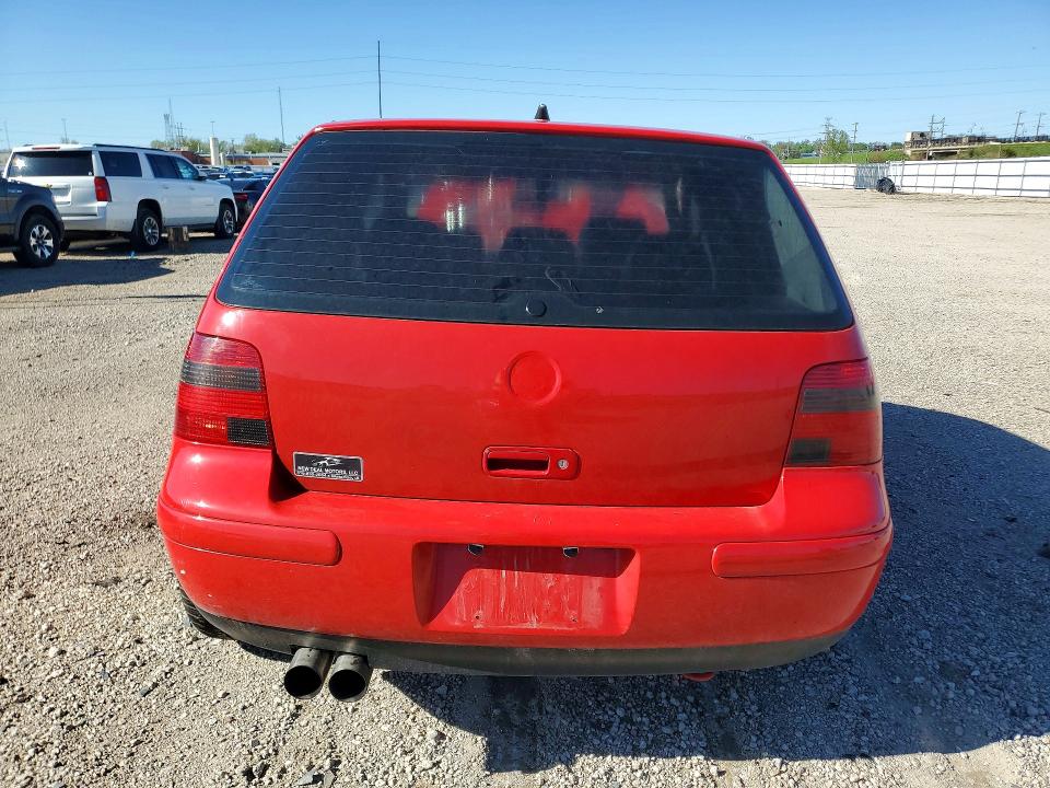 2000 Volkswagen Gti VIN WVWDE21J8YW216550 COPART salvage auction — FRONT END, Ia - Salvage W/Salvage History, sold $100 on 2026-08-05 (photo 6)