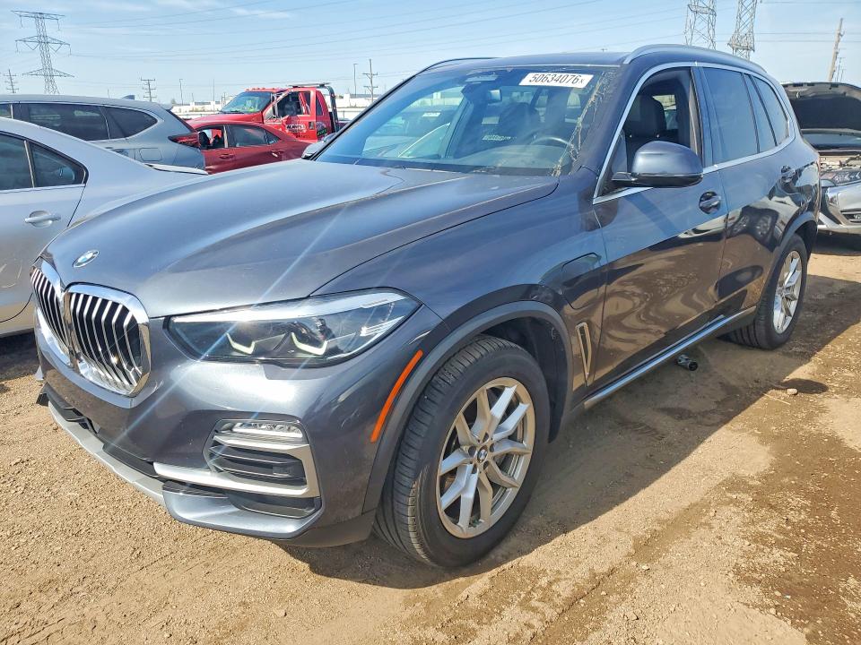 2021 BMW X5 VIN 5UXTA6C09M9H21803 COPART salvage auction — MINOR DENT/SCRATCHES, Il - Certificate Of Title (P), sold $22,700 on 2026-07-09 (photo 1)