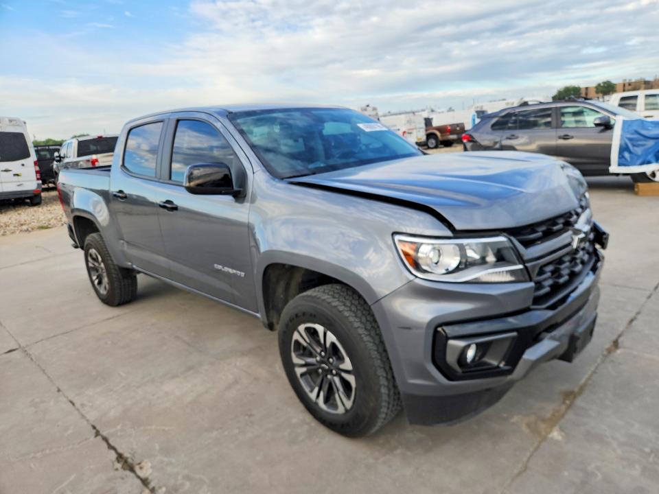 2022 Chevrolet Colorado VIN 1GCGSDEN4N1194229 COPART salvage auction — FRONT END, Tx - Certificate Of Title, sold $11,400 on 2026-07-02 (photo 4)