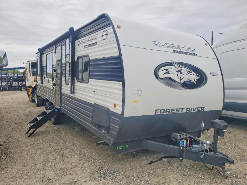2025 Forest river cherokee Recreation VIN 4X4TCKA28SK093559 COPART salvage auction — SIDE, SC, sold $1,800 on 2026-07-28 (photo 1)