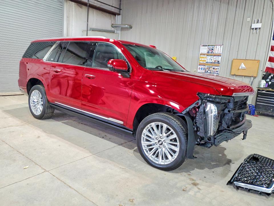 2026 Cadillac Escalade VIN 1GYS9KKL3TR141060 COPART salvage auction — FRONT END, Ny - Mv-907A Salvage Certificate, sold $66,500 on 2026-07-06 (photo 4)