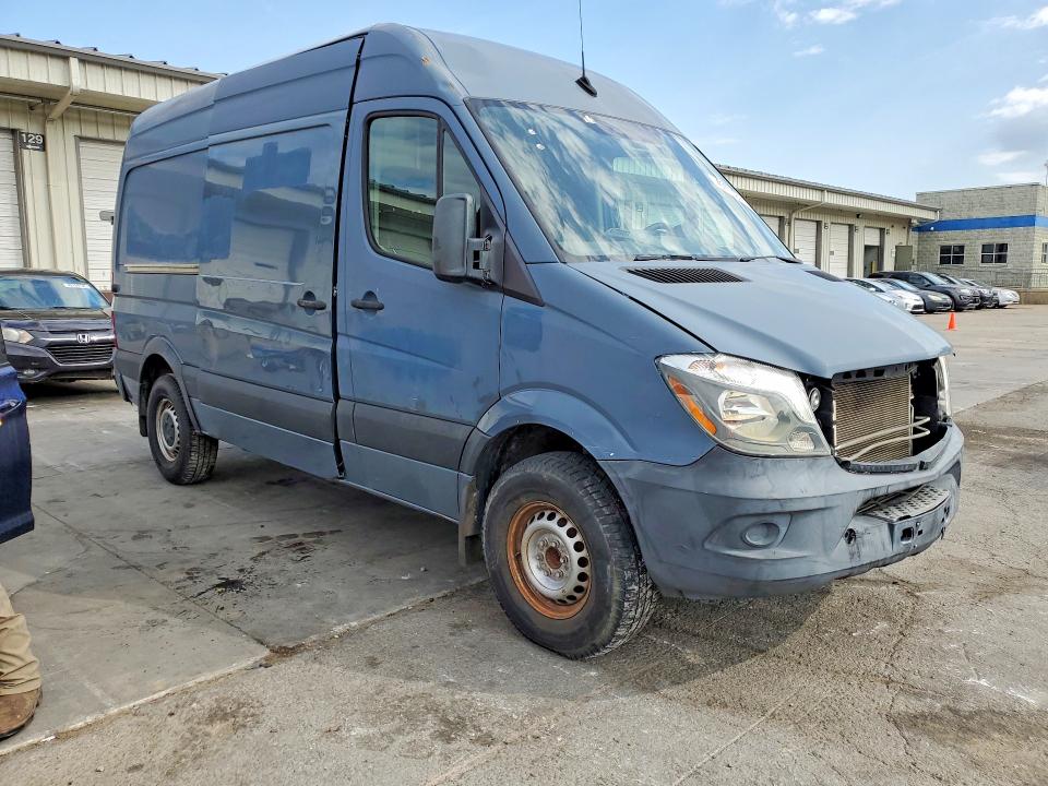 2018 Mercedes-benz Sprinter VIN WD3PE7CD3JP640780 COPART salvage auction — FRONT END, Ky - Certificate Of Title, sold $6,500 on 2026-07-08 (photo 4)