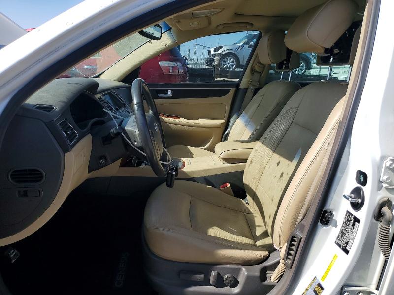 2012 Hyundai Genesis VIN KMHGC4DD3CU151501 COPART salvage auction — REAR END, Ca - Dis/Dlr/Exp Only Clean Title, sold $500 on 2026-07-20 (photo 7)