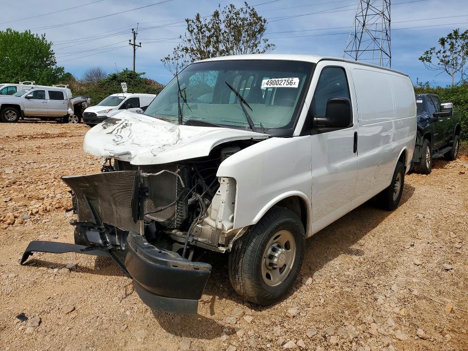 2017 Chev Express VIN 1GCWGAFF5H1346431 COPART salvage auction — FRONT END, NC - DEALER ONLY SALVAGE TITLE, sold $2,875 on 2026-07-29 (photo 1)