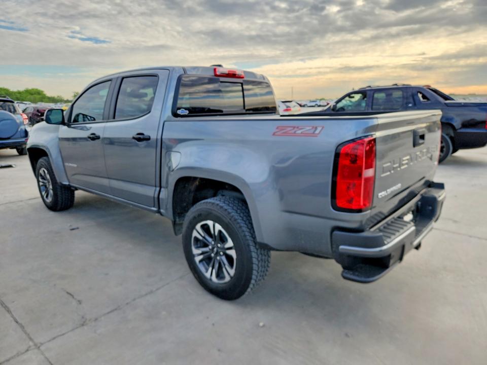 2022 Chevrolet Colorado VIN 1GCGSDEN4N1194229 COPART salvage auction — FRONT END, Tx - Certificate Of Title, sold $11,400 on 2026-07-02 (photo 2)