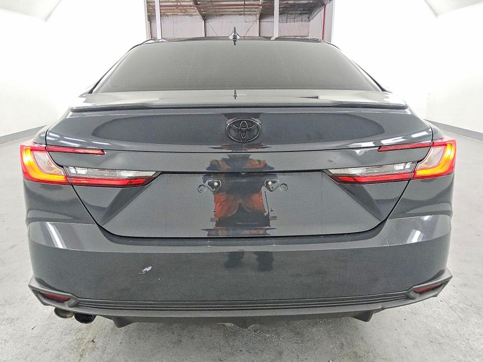 2025 Toyota Camry VIN 4T1DAACK3SU557042 COPART salvage auction — FRONT END, Ca - Certificate Of Title, sold $15,400 on 2026-07-02 (photo 6)