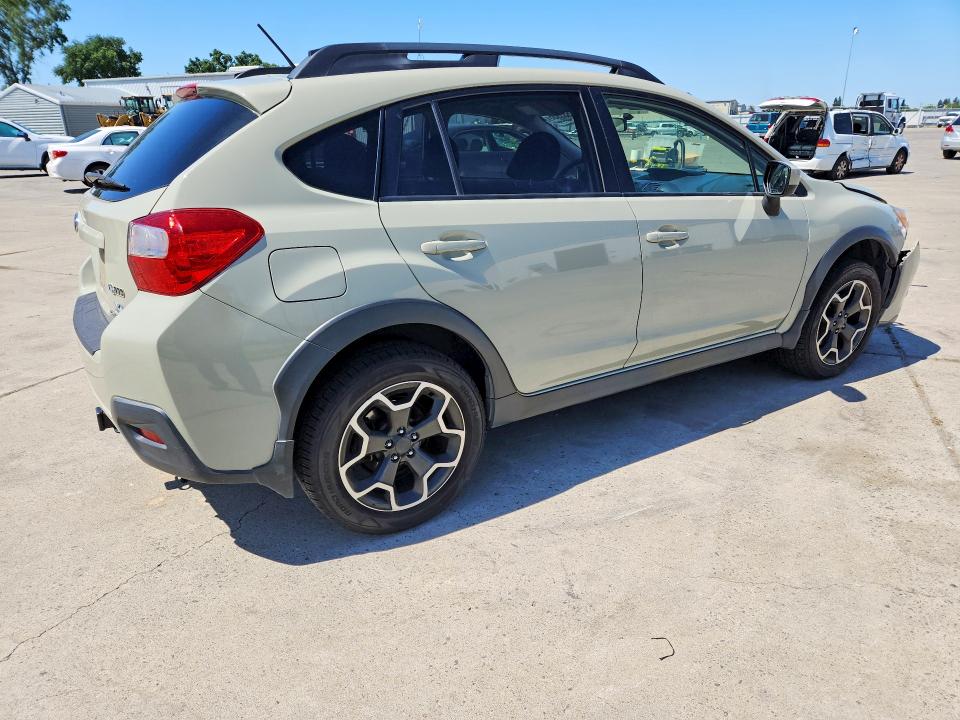 2015 Subaru Xv VIN JF2GPACC1F8314063 COPART salvage auction — FRONT END, Ca - Salvage Certificate, sold $2,800 on 2026-07-06 (photo 3)