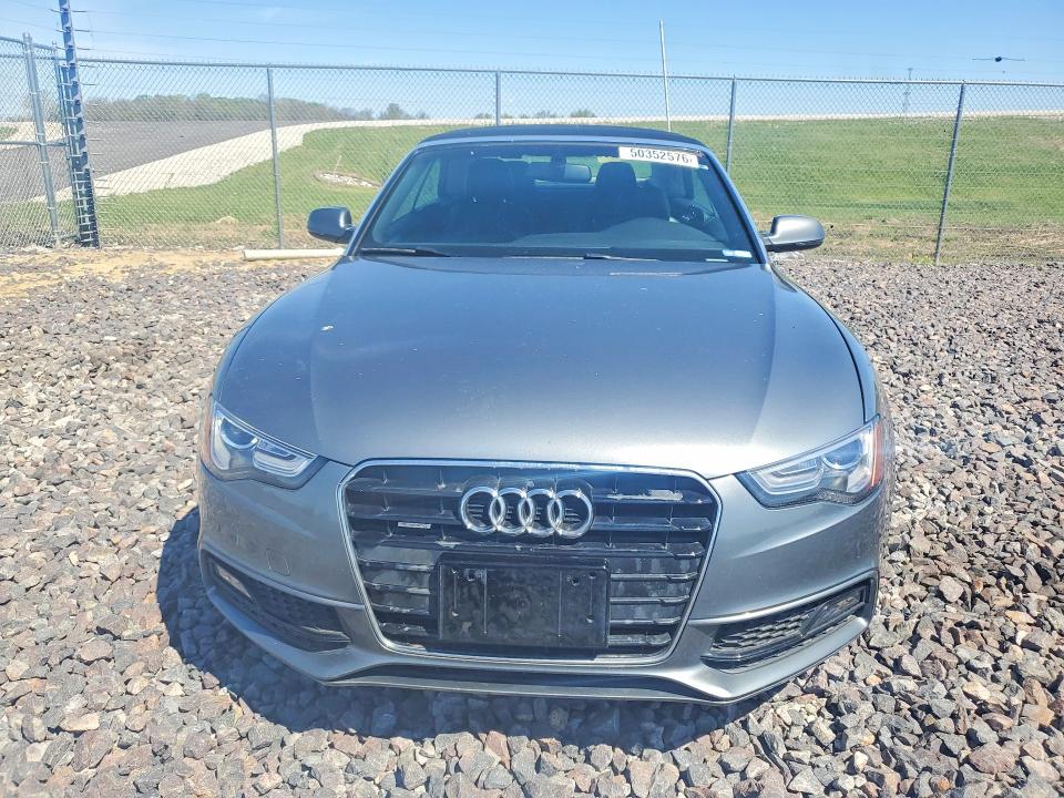 2016 Audi A5 VIN WAUD2AFH4GN001466 COPART salvage auction — REAR END, In - Cert Of Title-Salvage Title, sold $2,800 on 2026-07-14 (photo 5)