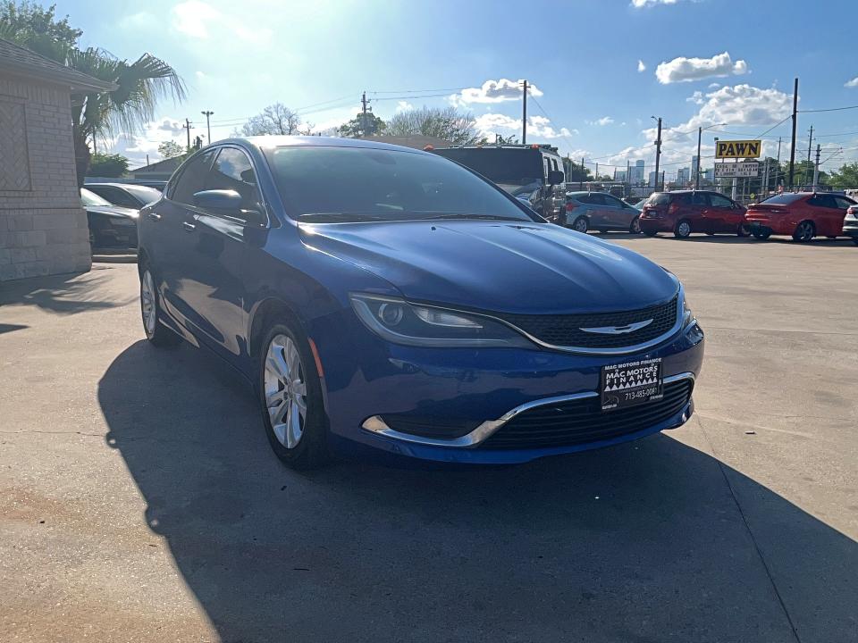 2016 Chrysler 200 VIN 1C3CCCABXGN172625 COPART salvage auction — NORMAL WEAR, Tx - Certificate Of Title (P), sold $3,950 on 2026-07-09 (photo 1)