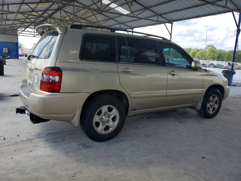 2007 Toyt Highlander VIN JTEGD21A870168691 COPART salvage auction — MINOR DENT/SCRATCHES, CT, sold $1,650 on 2026-07-09 (photo 3)