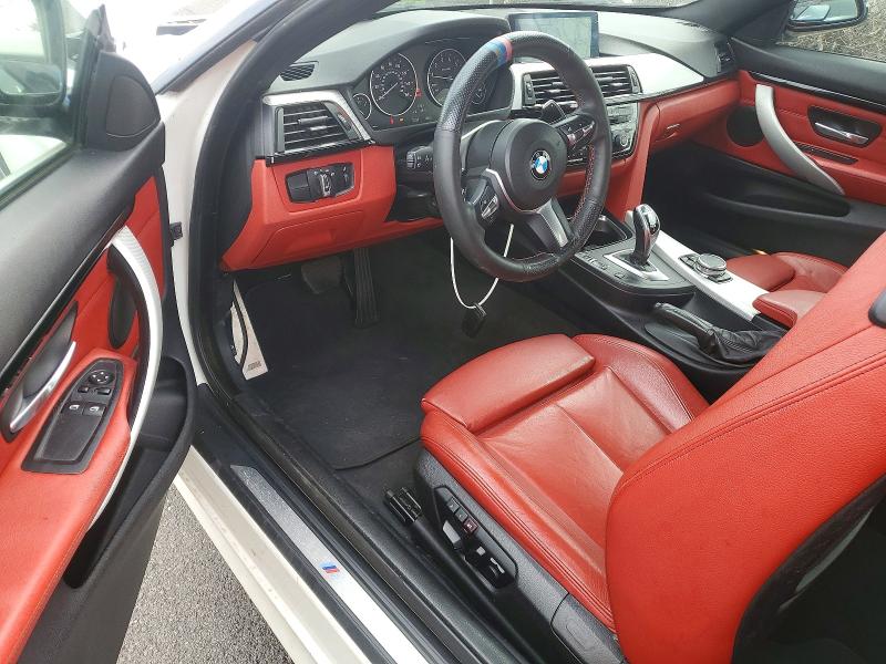 2015 BMW 428 xi VIN WBA3N5C52FK198352 COPART salvage auction — WATER/FLOOD, Hi - Certificate Of Salvage, sold $2,100 on 2026-07-20 (photo 8)