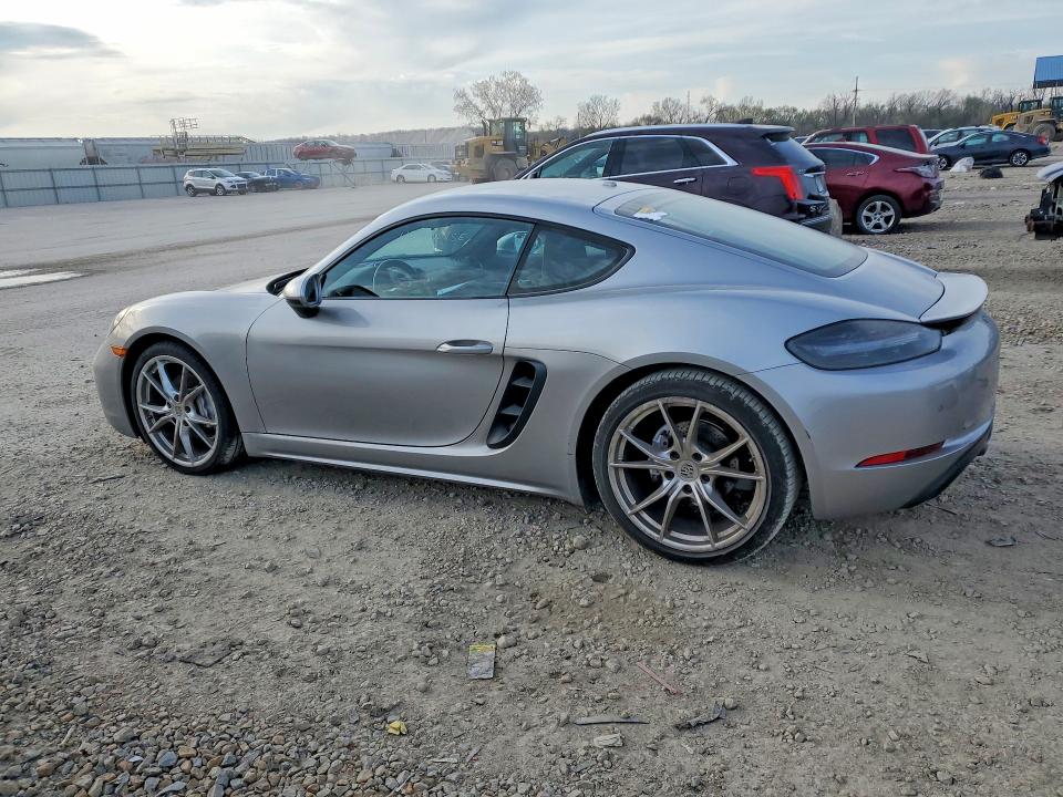 2019 Porsche Cayman VIN WP0AA2A81KS260996 COPART salvage auction — MINOR DENT/SCRATCHES, Mo - Certificate Of Title (P), sold $27,000 on 2026-07-17 (photo 2)