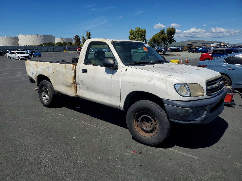 2000 Toyota Tundra VIN 5TBJN3217YS107853 COPART salvage auction — DAMAGE HISTORY, Ca - Dis/Dlr/Exp App For Dup Salvag, sold $1,950 on 2026-07-20 (photo 4)