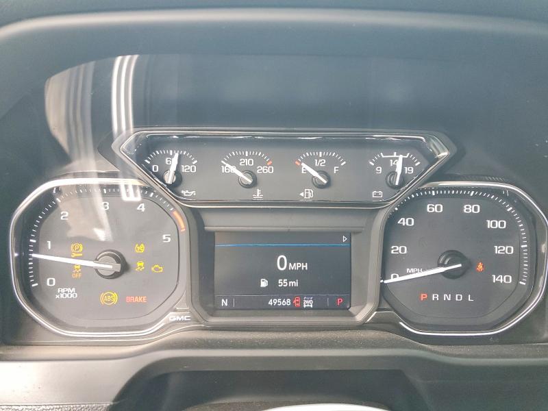 2023 Gmc SIERRA VIN 1GT49MEY1PF194560 COPART salvage auction — Vandalized, CA - DIS/DLR/EXP ONLY CLEAN TITLE (P), sold $38,500 on 2026-06-26 (photo 9)